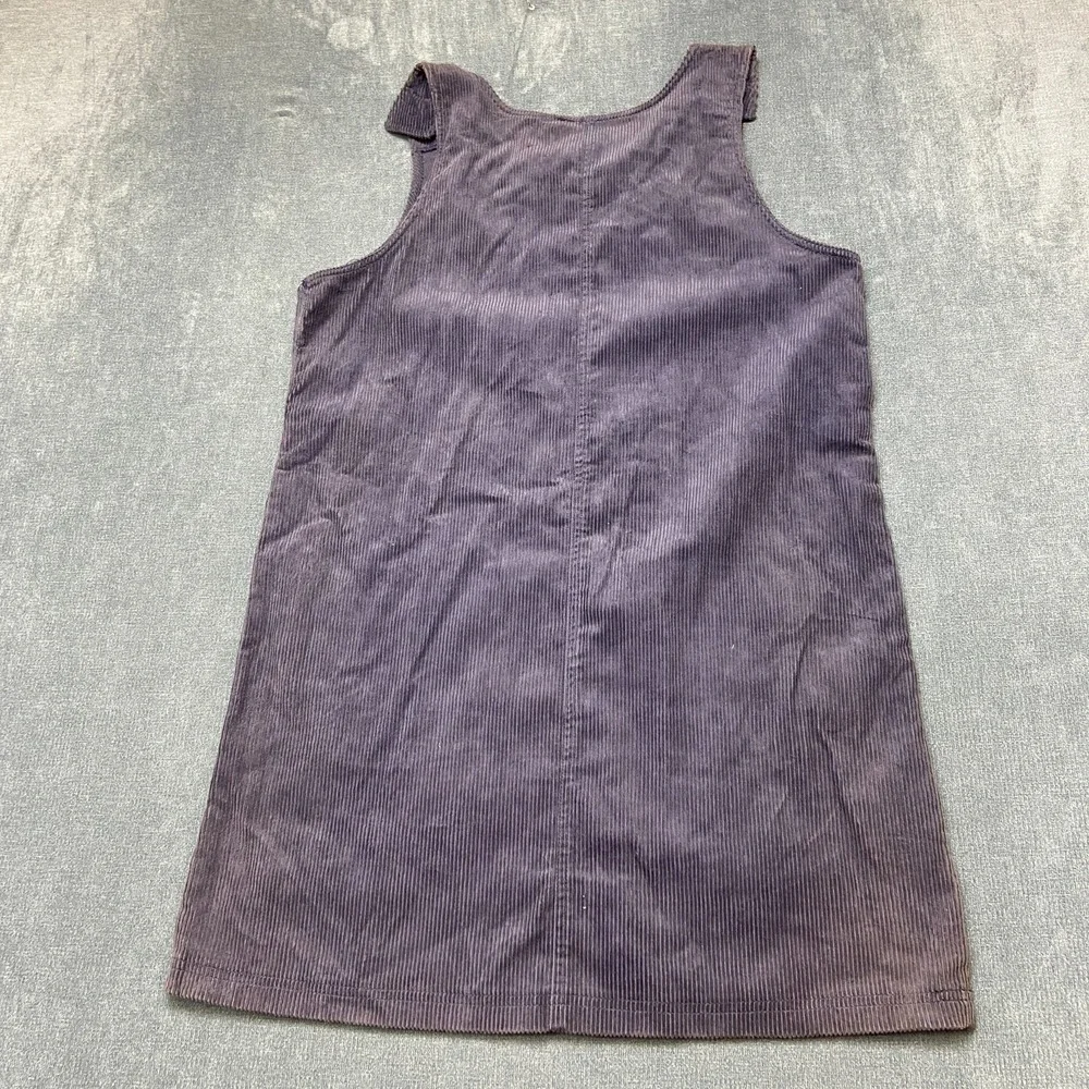 VTG French Toast School Wear Corduroy Jumper Dress Girls 20 Navy Blue Pockets